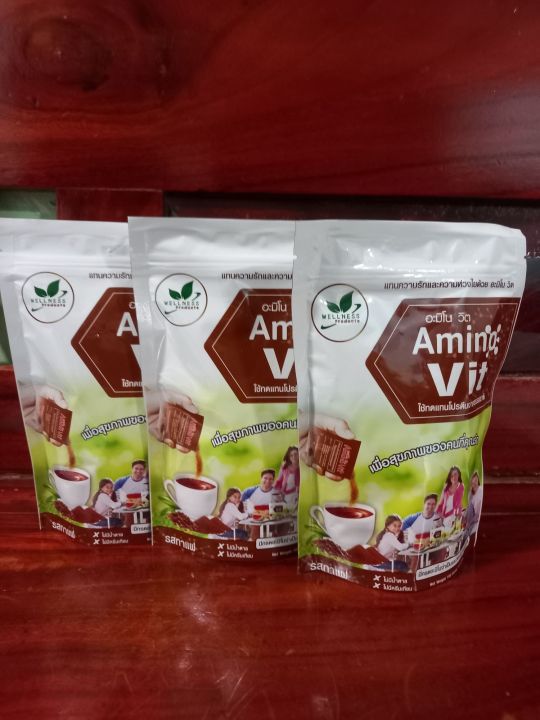 amino-vit-อะมิโนวิค-รสกาแฟ10แพ๊คราคา4160บาท