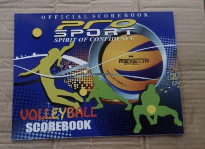 Volleyball Score Book Lazada PH