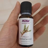 [พร้อมส่ง] ของแท้ 100% น้ำมันหอมระเหย บริสุทธิ์ 100% NOW Foods, Essential Oils, Cedarwood (30 ml)