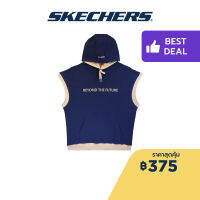 Skechers สเก็ตเชอร์ส เสื้อสเวตเตอร์มีฮู้ดยูนิเซ็กส์ Unisex SKX Collection Hooded Pullover - SL22Q3U185-005F