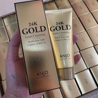 ANJO โฟมล้างหน้า 24k Gold Foam Cleansing - 100ml.