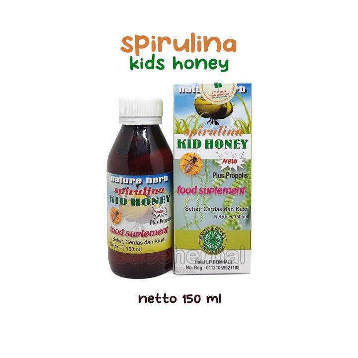 Spirulina Kids Honey 150gram Madu Anak Lazada Indonesia