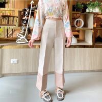 Nanta TWO TONE LADY PANT กางเกงทูโทน8ส่วน