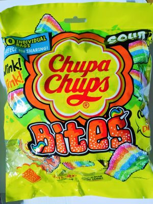 Chupa chups bite 26.4 g. *10pack จูปาจุ๊ปส์ ไบท์ รุ่น26.4กรัม 10ถุงเล็ก ในถุงเดียว