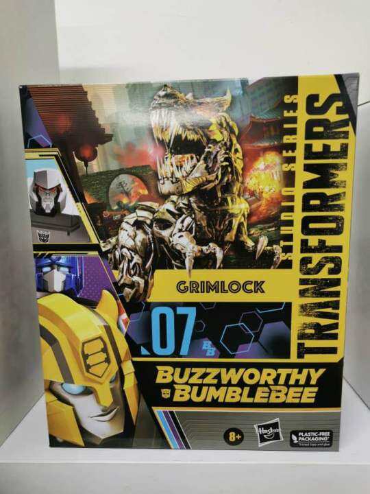 Hasbro Transformers Studio Series 07 Grimlock Buzzworthy Bumblebee | Lazada