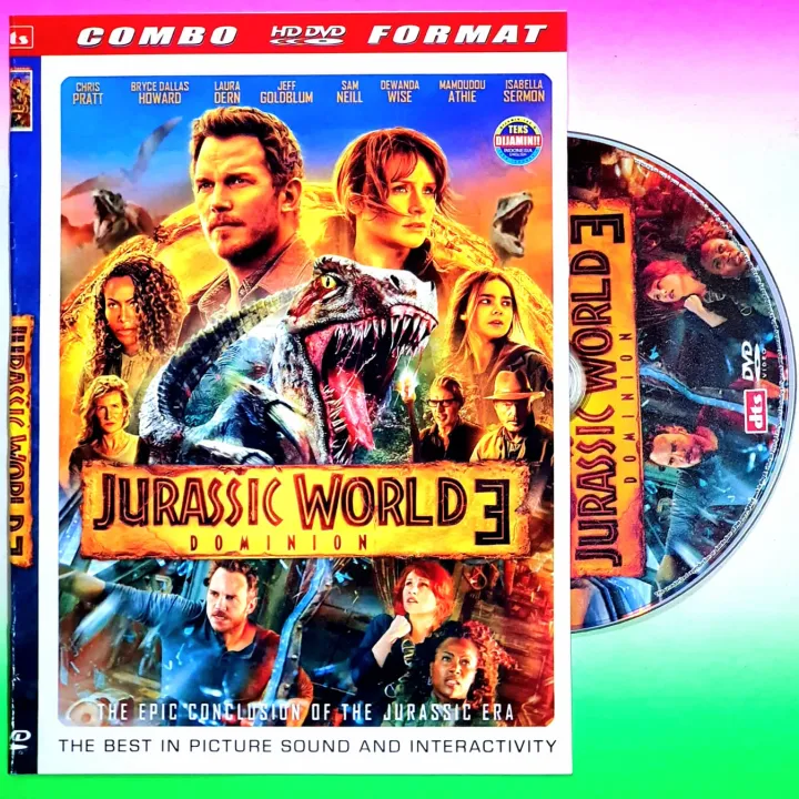 Kaset Dvd Film Dinosaurus Terbaru Jurassic World 3 Dominion Kaset Film