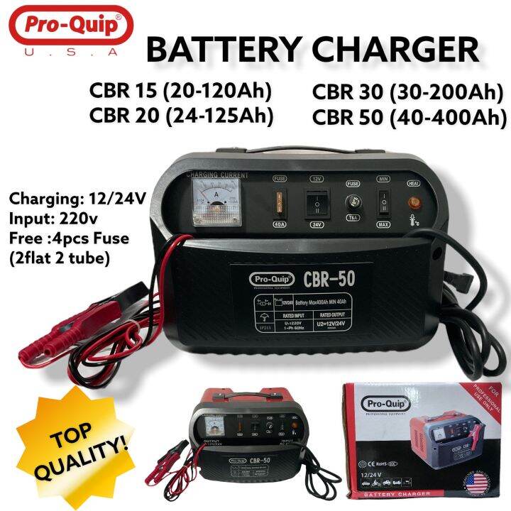 CBR30 PROQUIP 30200Ah Copper Battery Charger With booster Charger