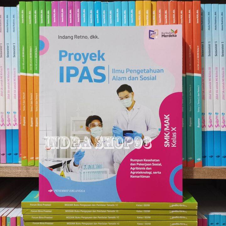 Buku Proyek Ipas Rumpun Kesehatan Kelas 1x 10 Smk Kurikulum Merdeka Erlangga Lazada Indonesia 5669