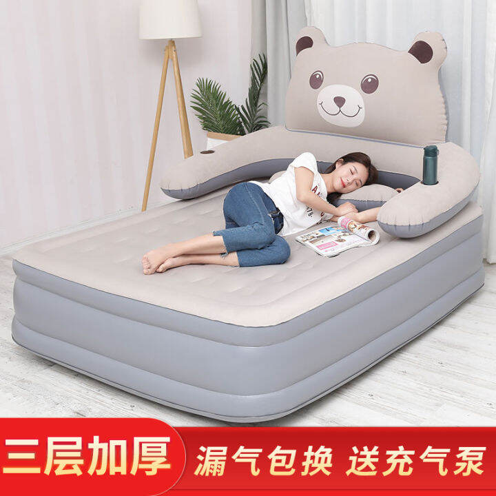 Jiajiayou Air Cushion Bed Double Household Simple Inflatable Bed Single