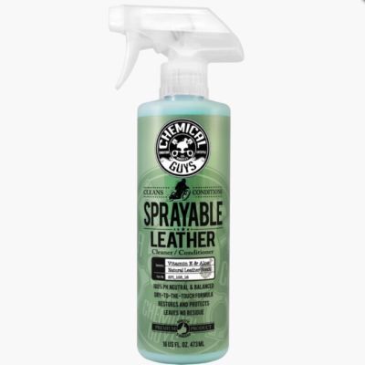 Sprayable Leather Cleaner &amp; Conditioner in One 16 oz (ขวดจริง)