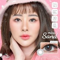 mini Sand คอนแทคเลนส์ ยี่ห้อ Kitty Kawaii สีเทา มีค่าสายตา