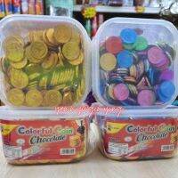 Alibaba Colorful Coin Chocolate ช็อกโกแลต​ เหรียญทอง / คละสี ช็อกเหรียญ หลายสี