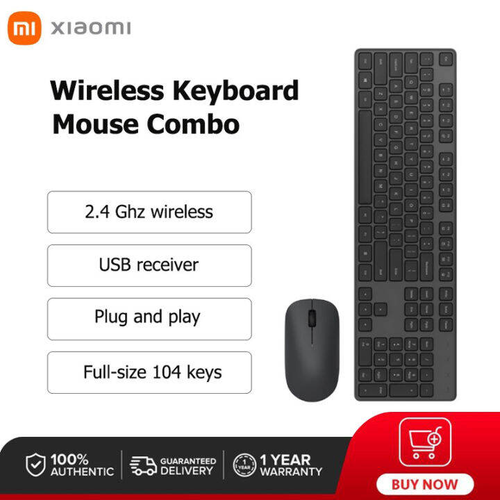 Xiaomi MIIIW Wireless Keyboard and Mouse Combo Set Portable Keyboard