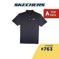 Skechers สเก็ตเชอร์ส เสื้อโปโลผู้ชาย Men Knit Polo - SP123M075-02L2