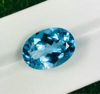 14.95cts โทแพซสีน้ำเงินธรรมชาติ 18x13x8.5mm 14.95cts natural blue topaz 18x13x8.5mm