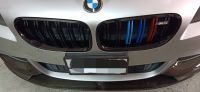 กระจังหน้า bmw F10 แบบแถบสามสี พร้อมโลโก้ m5