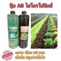 ￼*ค่าส่งถูก* สารละลาย AB (1000mlx2ขวด)ไฮโดรโปนิกส์ เอบี ธาตุอาหาร ผักไฮโดร Hydroponics ผักสลัด ผักไทย ผักจีน clearance