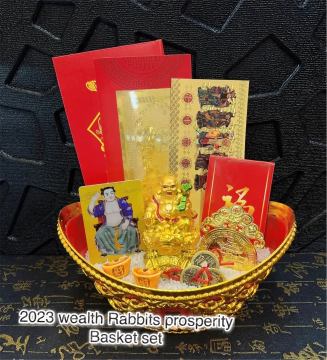 2023 wealth & harmony & prosperity basket 🔥 🍀in 2023 building a "prosperity basket" at home can