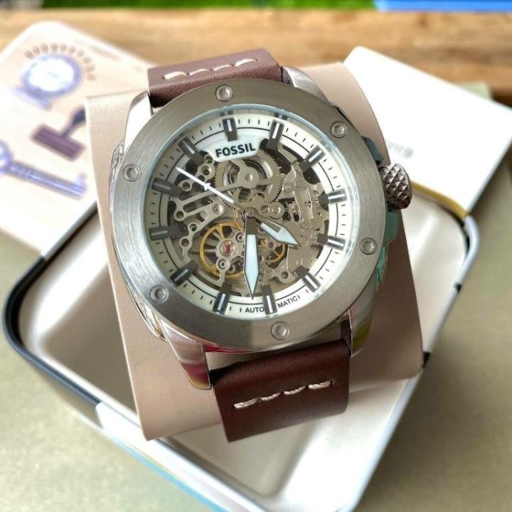 ประกันศูนย์ไทย-นาฬิกาข้อมือ-fossil-mens-autowatch-50mm-me3083
