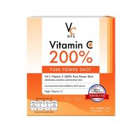 Vitamin C 200% pure power shot 	
เครื่องดื่มชนิดผงผสมวิตามินซี ตรารัชชา
1 กล่อง มี 14 ซอง