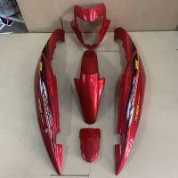 ชุดสี​ Honda​ sonic โซนิค​ ตัวใหม่ ​สีแดงแก้ว​ พร้อมติดสติ๊กเกอร์เคลือบเงาแท้