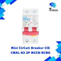 Mini CirCuit Breaker กันดูดRCBO รุ่น CM4L-63 2P Pro (สามารถปรับเป็นMCCBและRCBO)