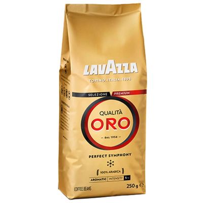 LavAzaa Oro Premium 100% Arabica ลาวาซซาเมล็ดกาแฟควอลิต้าออโร่ 250กรัม