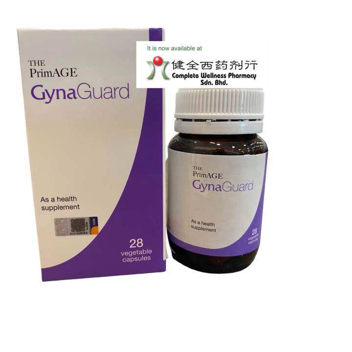 The PrimAGE GynaGuard Vegetable Caps 28s