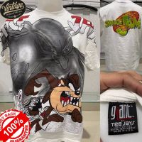 เสื้อยืดOVP พิมพ์ลาย TAZ MANIA สไตล์ปี90s ป้าย Giant by tee jays by pop comics