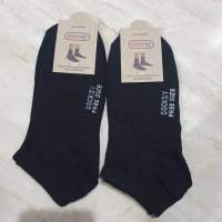 Socksy ถุงเท้าข้อสั้น สีดำ 1คู่