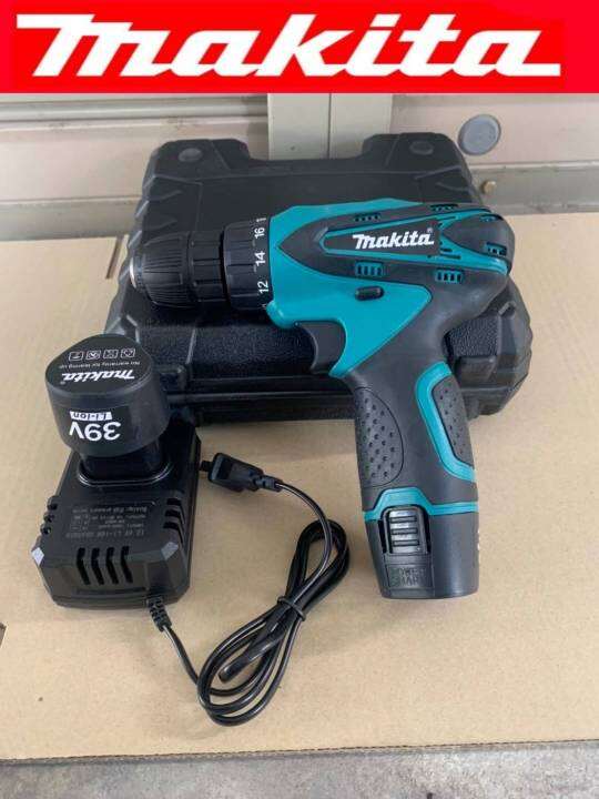 ชุดกระเป๋าสว่านไร้สาย-makita-2-ระบบ-39v-พร้อมชสำหรับเริ่มใช้งานได้ทันทีไม่ต้องซื้อเพิ่มทนทานใช้ได้นานสินค้าเกรดเอ