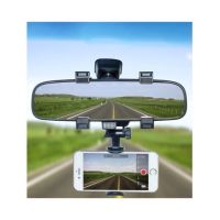 ที่จับมือถือในรถ แบบยึดกระจกมองหลัง Car Holder Rearview Mirror Mount