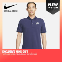 Nike Mens Sportswear Polo Tee - Navy Blue