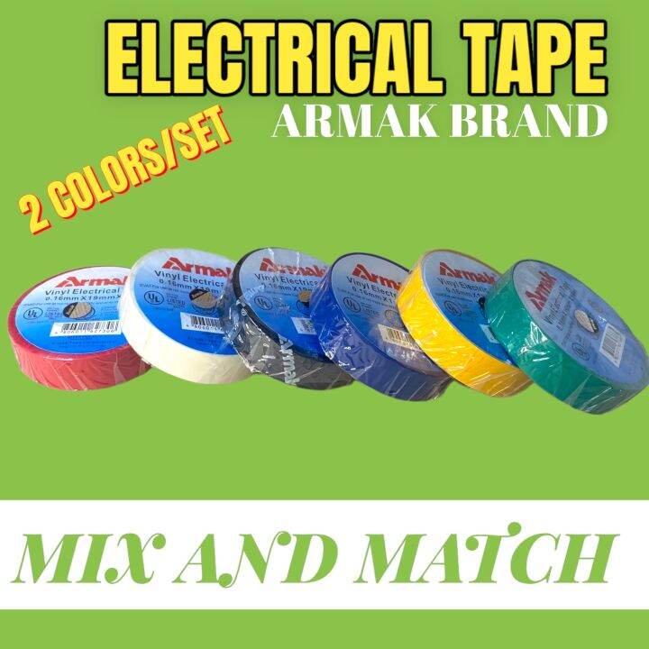 Electrical Tape Original Armak Brand LARGE SIZE(MIX AND MATCH)2colors