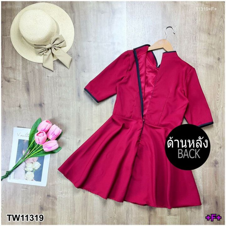 11319-dress-เดรสกี่เพ้าแดง-ต้อนรับเทศกาลตรุษจีนมาแล้วคร้า