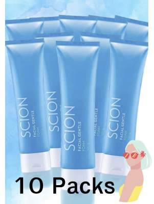 NUSKIN - Scion Facial Gentle Foam (ซีออน โฟมล้างหน้าสูตรอ่อนโยน สำหรับทุกสภาพผิว) 10 ชิ้น พร้อมส่ง Exp.11/24