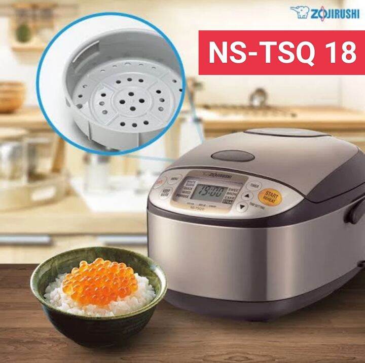 ZOJIRUSHI RICE COOKER NS TSQ 18 DIGITAL 1.8 LITER Lazada Indonesia