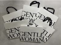 ถุงกระดาษ แบรนด์ Gentlewoman ของแท้จากshop ทรงแข็ง