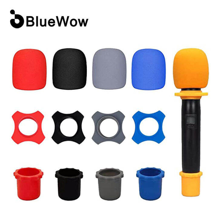 BlueWow CX058 Microphone Cover Handheld Wireless Microphone Windscreen