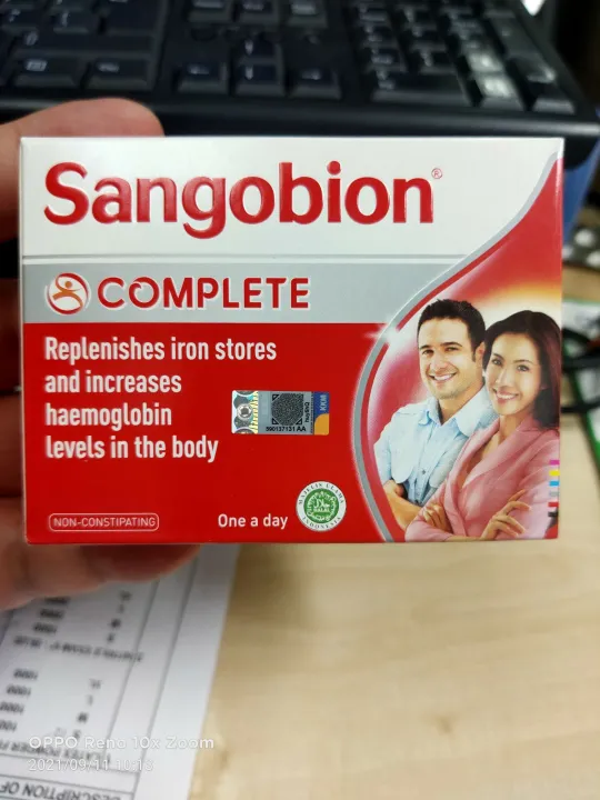 Sangobion Complete 28 Capsules Lazada