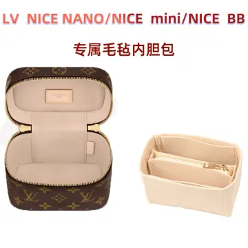 How to organize LV Nice BB and make up bags like a pro with
