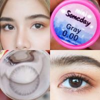 คอนแทคเลนส์ รุ่น Mini Someday by kitty kawaii สีเทา/ตาล Gray/Brown ค่าสายตาปกติ (0.00) เปลี่ยนแทนทุกเดือน