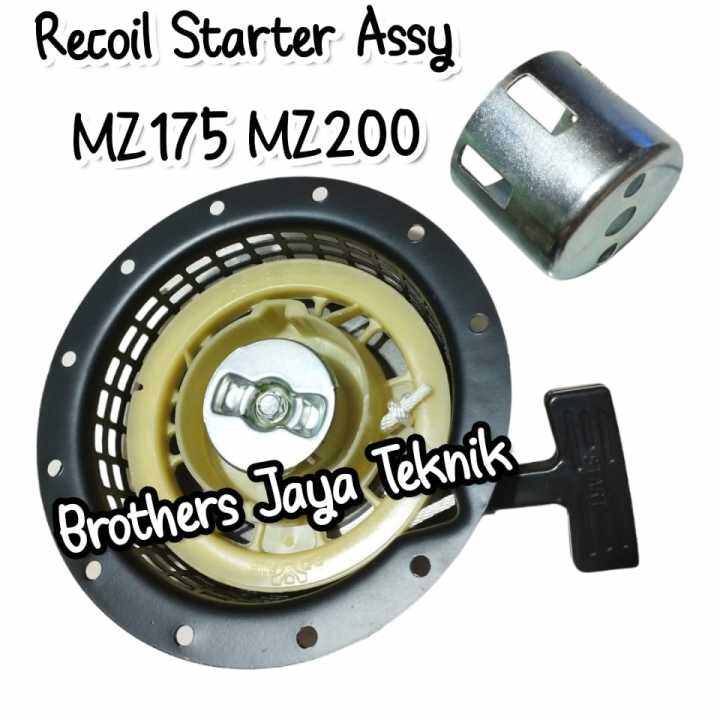 MZ175 MZ200 Recoil Starter Assy Tarikan Engkol Mesin Penggerak Pawl ...