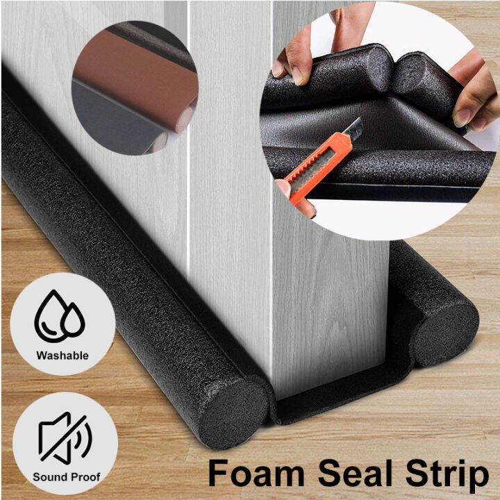 Door Seal Door Bottom Sealing Strip Foam Door Stopper Sound Proof Draft ...