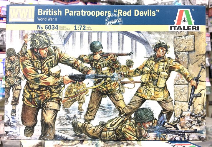 Italeri 1/72 British Paratrooper 