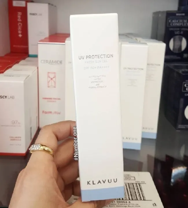 KLAVUU UV PROTECTION FRESH SUN GEL SPF 50+ PA++++ ขนาด 50ml | Lazada.co.th