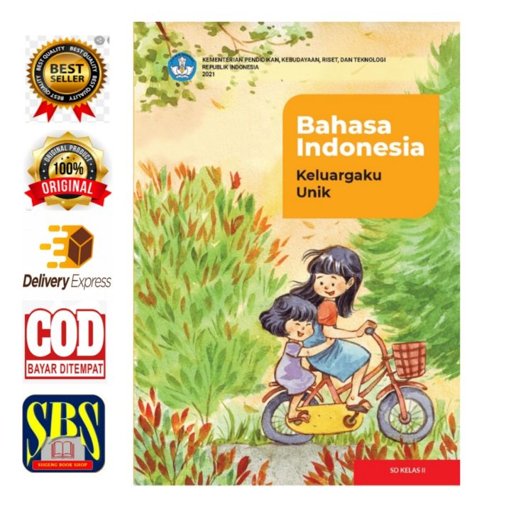 BUKU BAHASA INDONESIA Keluargaku Unik SD Kelas 2 Kurikulum MERDEKA ...