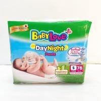 (มีคูปองส่วนลดค่าส่ง) เบบี้เลิฟ Babylove Day&amp;Night S78ชิ้น 1ห่อ