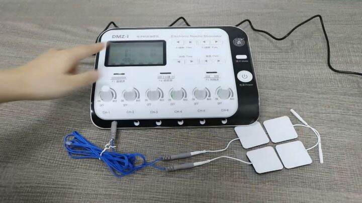 Salorie 6 Output Digital Tens Unit 6 Independent Channel Tens Ems Unit 