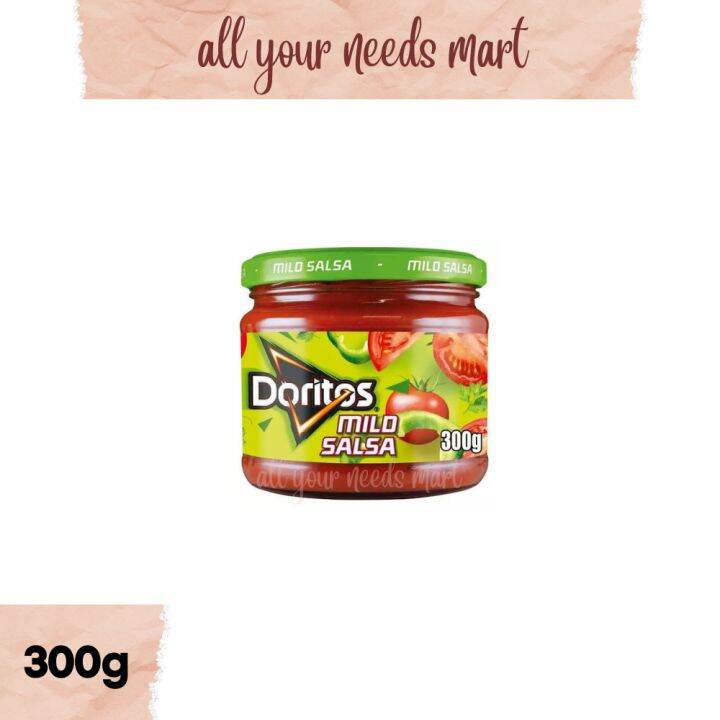 Doritos ♡ Mild Salsa Dip 300g Lazada Ph 0838